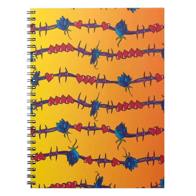 Caderno Espiral Barbwire (Frente)