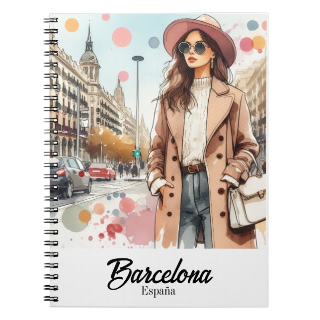 Caderno Espiral Barcelona (Frente)