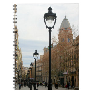 Caderno Espiral Barcelona Stroll - Portal del Angel Notebook