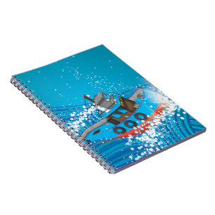 Caderno Espiral Barco de Pesca Stormy