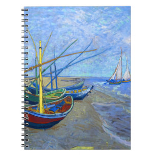 Caderno Espiral Barcos de Pesca Sardos-Mários Van Gogh Fine