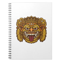 Caderno Espiral Barong Cultural Balinês