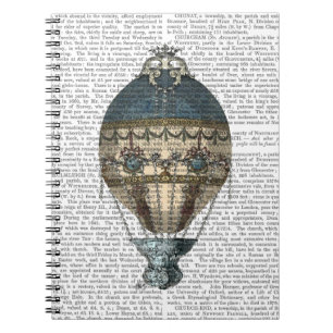 Caderno Espiral Barroco Fantasia Balão 2 2