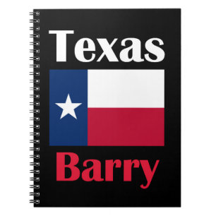 Caderno Espiral Barry TX