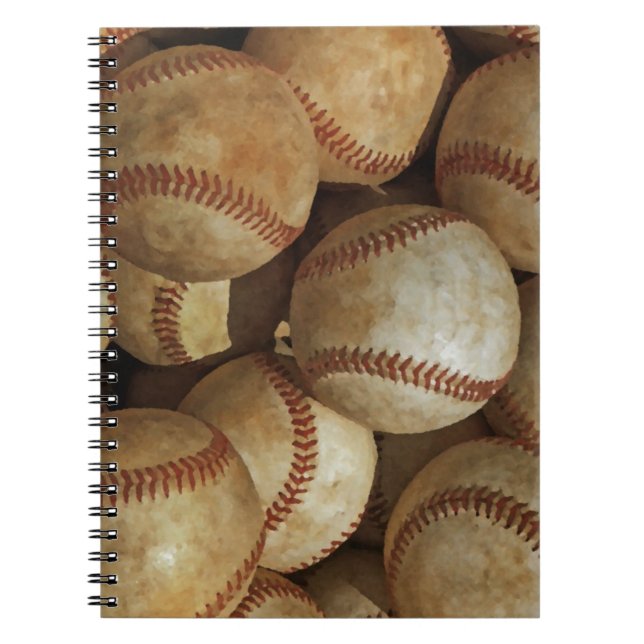 Caderno Espiral Baseball (Frente)