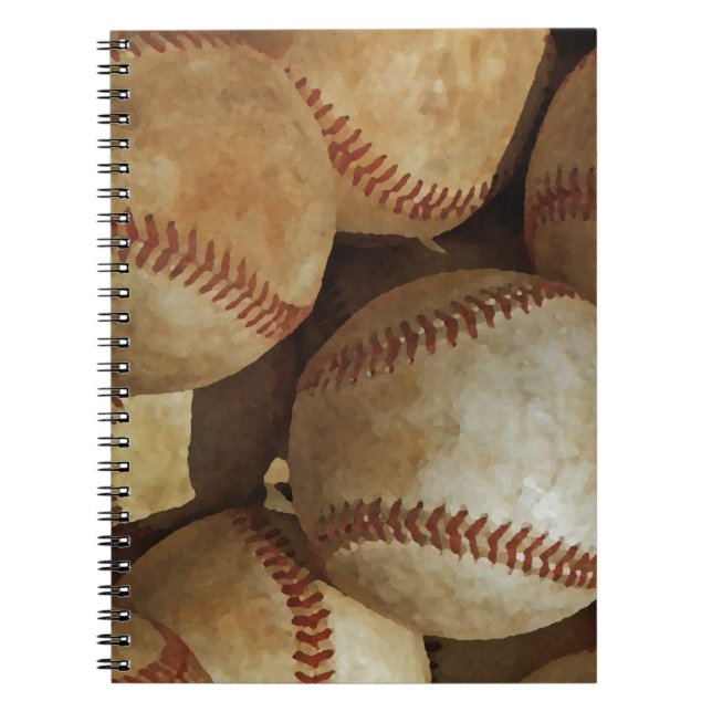 Caderno Espiral Baseball (Frente)