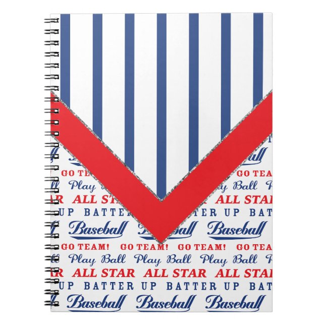 Caderno Espiral Baseball (Frente)