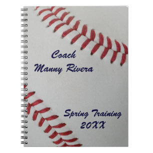 Caderno Espiral Basebol Fan-tastic_pitch perfect_personalized