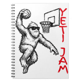 Caderno Espiral Basketball Slam Abominable Snowman