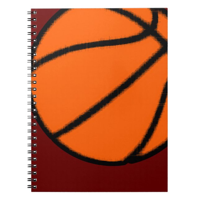 Caderno Espiral basquete (bola) (Frente)