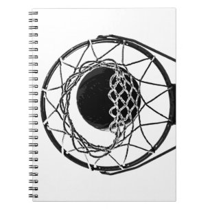 Caderno Espiral Basquete de pop