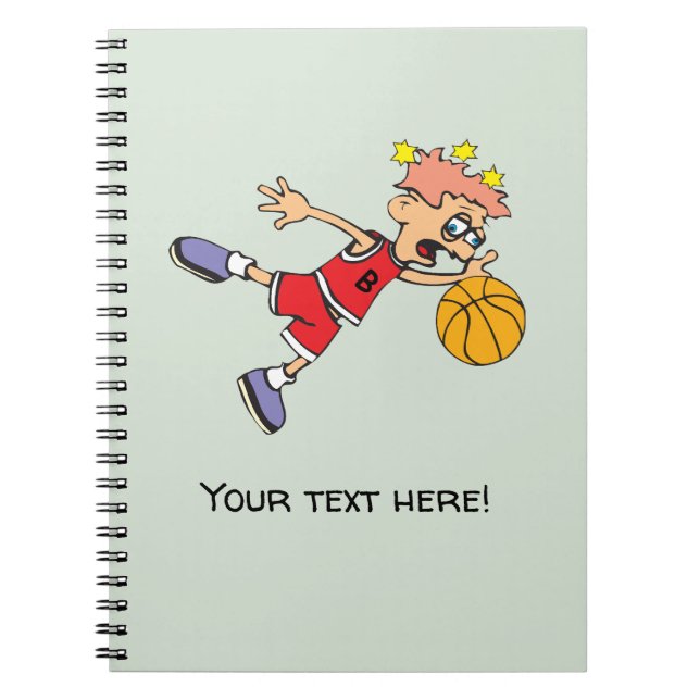 Caderno Espiral Basquetebol (Frente)