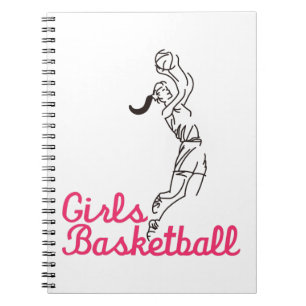Caderno Espiral Basquetebol das meninas