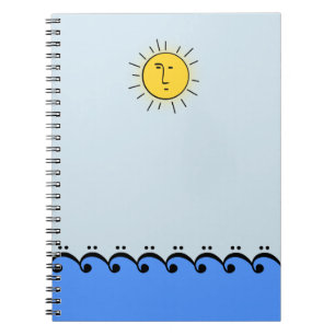 Caderno Espiral Bass Clef Ocean