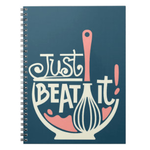 Caderno Espiral Basta Bater, Whisk Cook