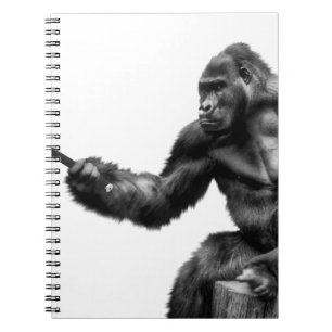 Caderno Espiral bastão selfie