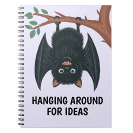 Caderno Espiral Bat de travamento