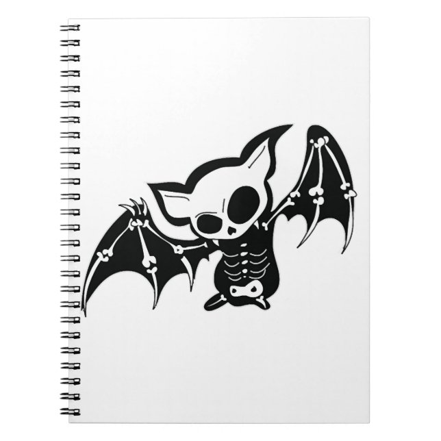 Caderno Espiral Bat Halloween (Frente)