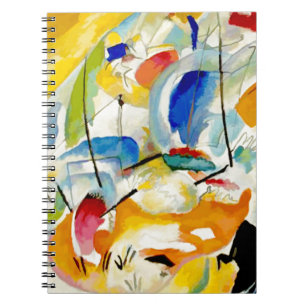 Caderno Espiral Batalha Naval Kandinsky 1913