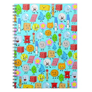 Caderno Espiral batalha para o notebook padrão da ilha dos sonhos