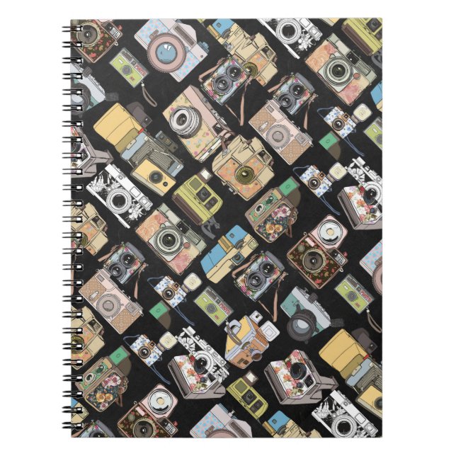 Caderno Espiral bate-papo instantâneo (Frente)