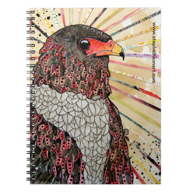 Caderno Espiral Bateleur Eagle (Frente)