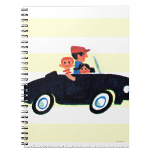 Caderno Espiral Batendo a estrada aberta 3