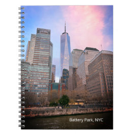 Caderno Espiral Bateria Park de Staten Island Ferry NYC Cartão pos
