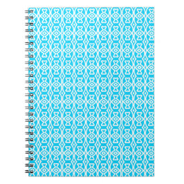 Caderno Espiral Batik Azul