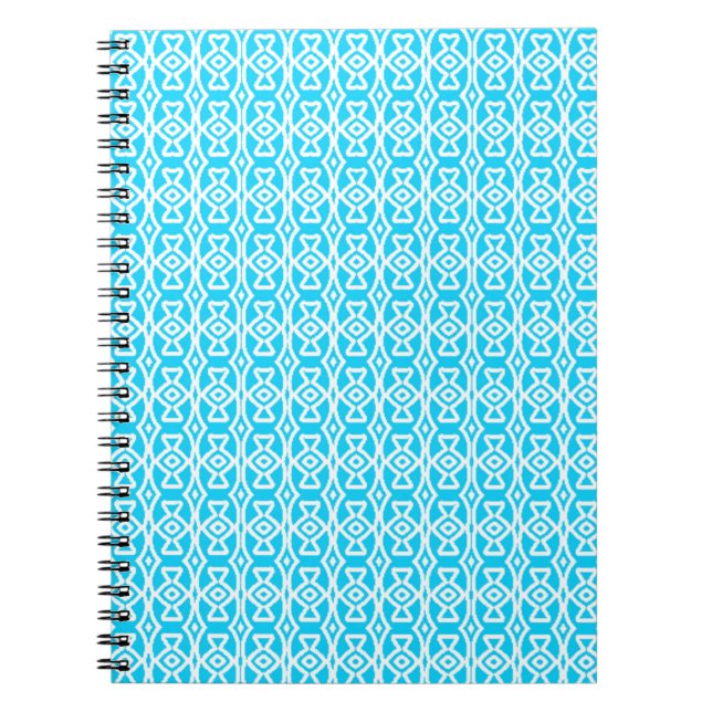 Caderno Espiral Batik Azul (Frente)
