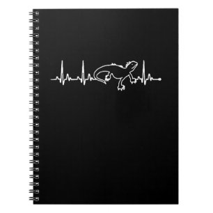 Caderno Espiral batimento cardíaco de iguana