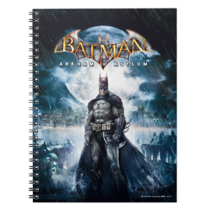 Caderno Espiral Batman: Asilo Arkham Arte do Cobrir de jogos