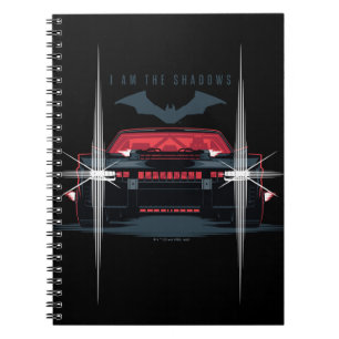 Caderno Espiral Batman Batmobile - Eu Sou As Sombras