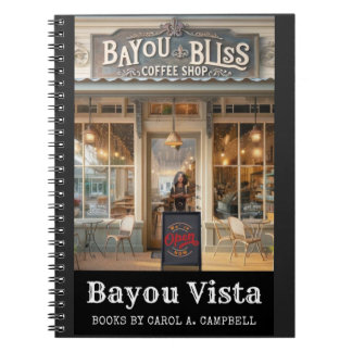Caderno Espiral Bayou Bliss Coffee House – Bayou Vista