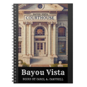 Caderno Espiral Bayou Vista Tribunal - Coletivo Southern Psychos