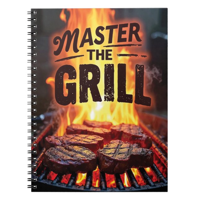 Caderno Espiral BBQ Recipes (Frente)