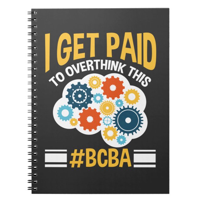 Caderno Espiral BCBA do Analista de Comportamento Certificado pelo (Frente)