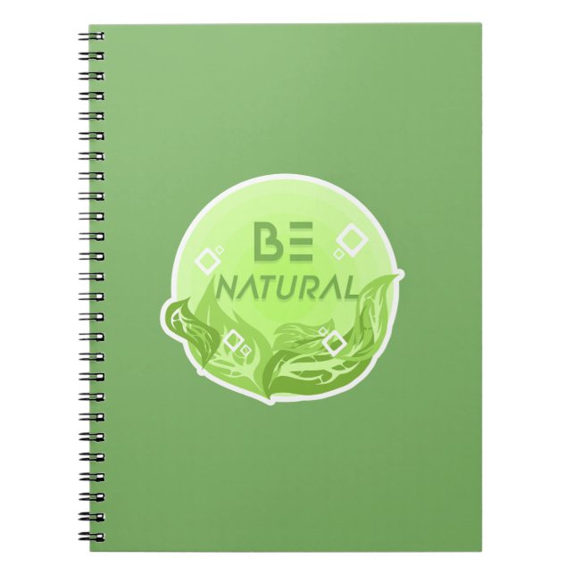 Caderno Espiral Be Natural (Frente)