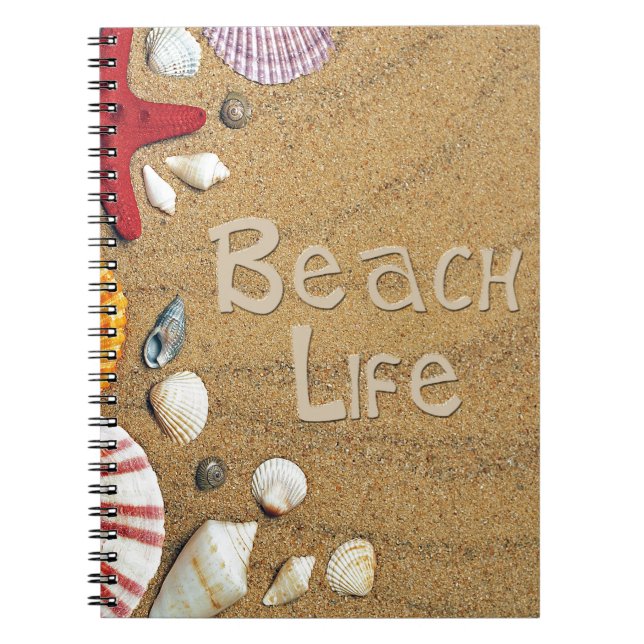 Caderno Espiral Beach Life (Frente)