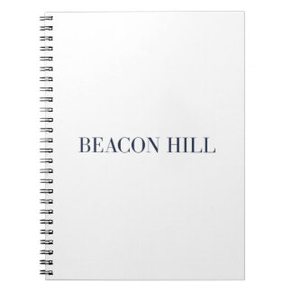 Caderno Espiral Beacon Hill Notebook | Boston Massachusetts