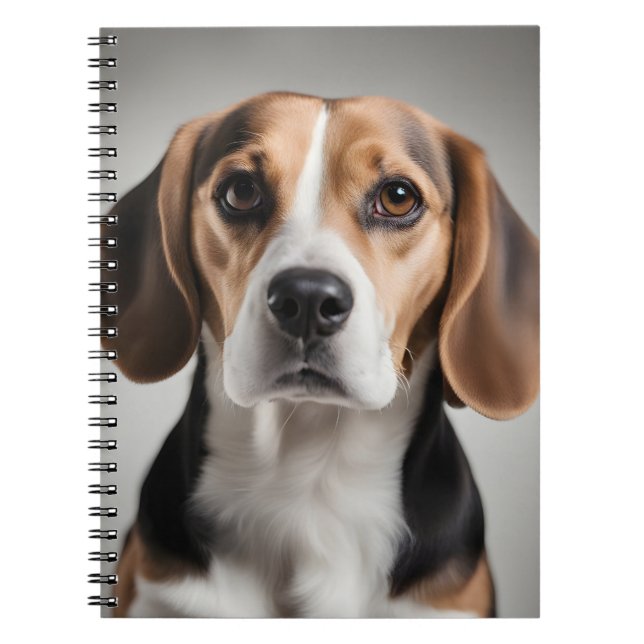 Caderno Espiral Beagle Cute (Frente)