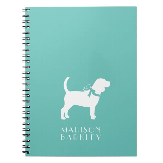 Caderno Espiral Beagle Dog Puppy (Frente)