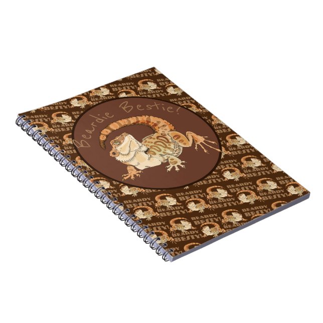 Caderno Espiral Beardie Bestie! (Lado Direito)