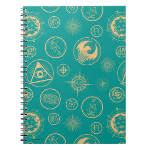 CADERNO ESPIRAL BEASTAS FANTÁSTICOS E ONDE ENCONTRÁ-LOS COMO PADRÃ