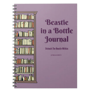 Caderno Espiral Beastie num Diário pequeno