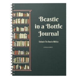 Caderno Espiral Beastie num Diário pequeno