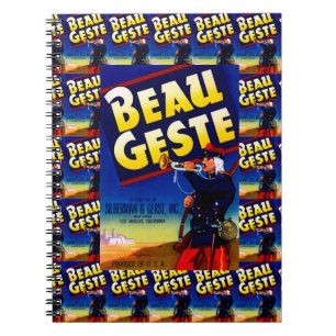 Caderno Espiral Beau Geste Label Multiimpressão
