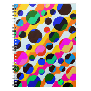 Caderno Espiral beautiful graffiti grunge texture abstract backgro