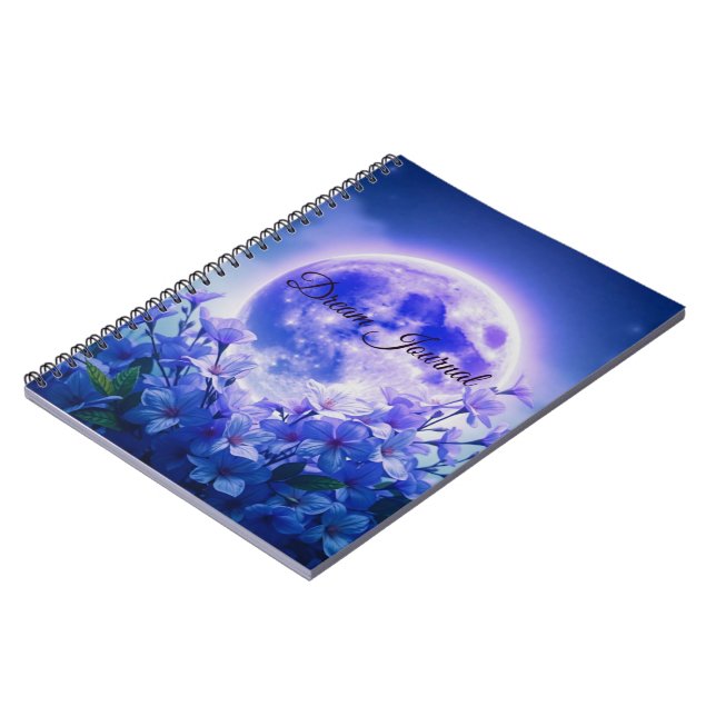 Caderno Espiral Beautiful Moon Dream Journal (Left Side)