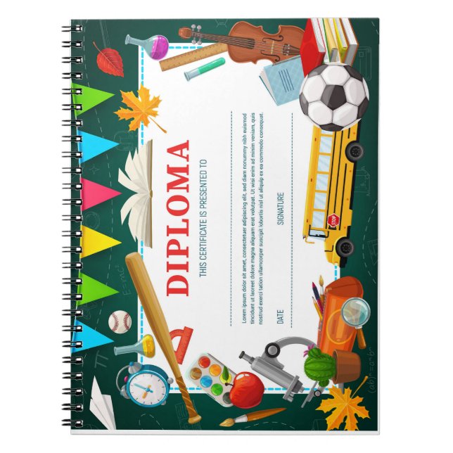 Caderno Espiral Bebê (Frente)